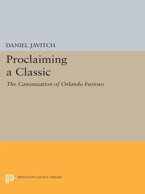 cover image of Proclaiming a Classic